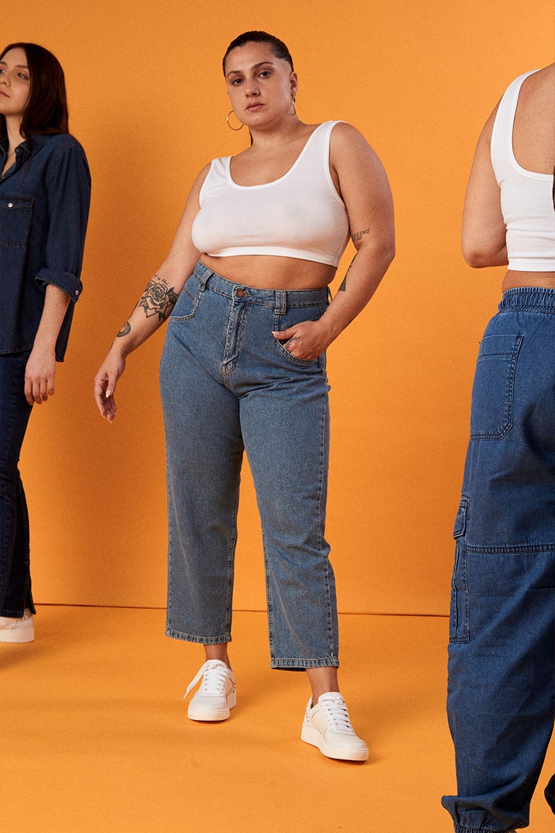 Jean Slouchy Stone Wash