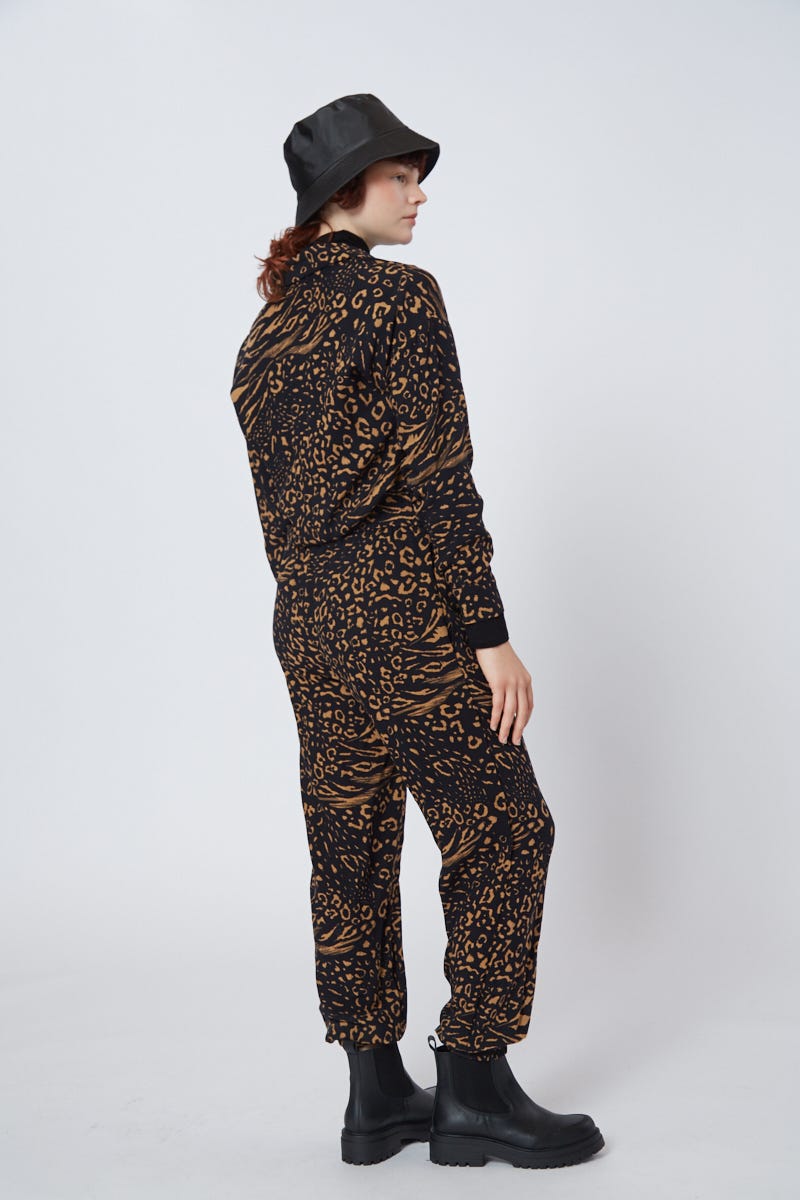 Monoprenda Camisera Estampa Animal Print