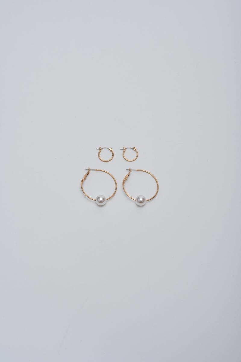 Bipack Aros Argollas Dorados