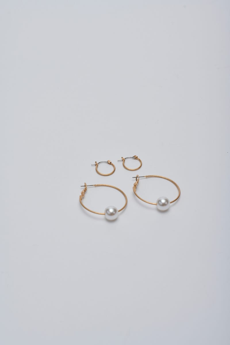 Bipack Aros Argollas Dorados
