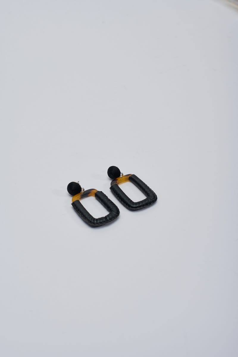 Aros Eslabón Rectangular Combinado