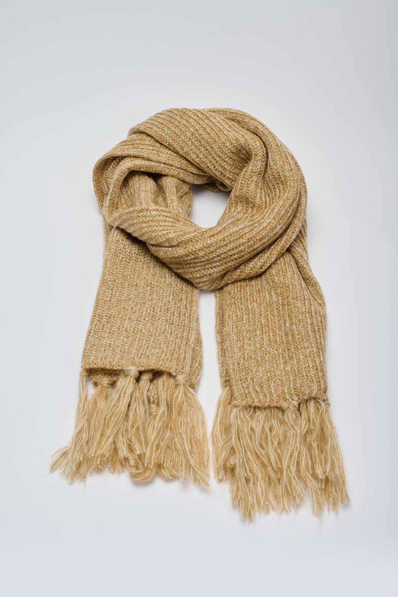 Bufanda Mouliné Camel