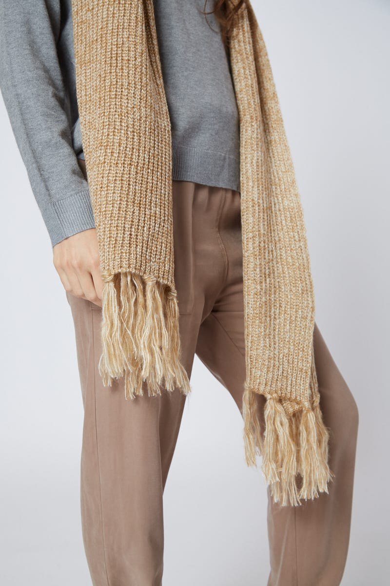 Bufanda Mouliné Camel