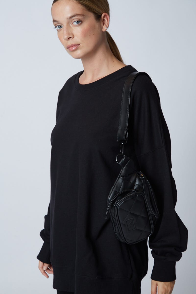 Buzo Negro Cotton 