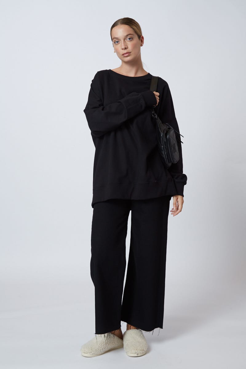Buzo Negro Cotton 