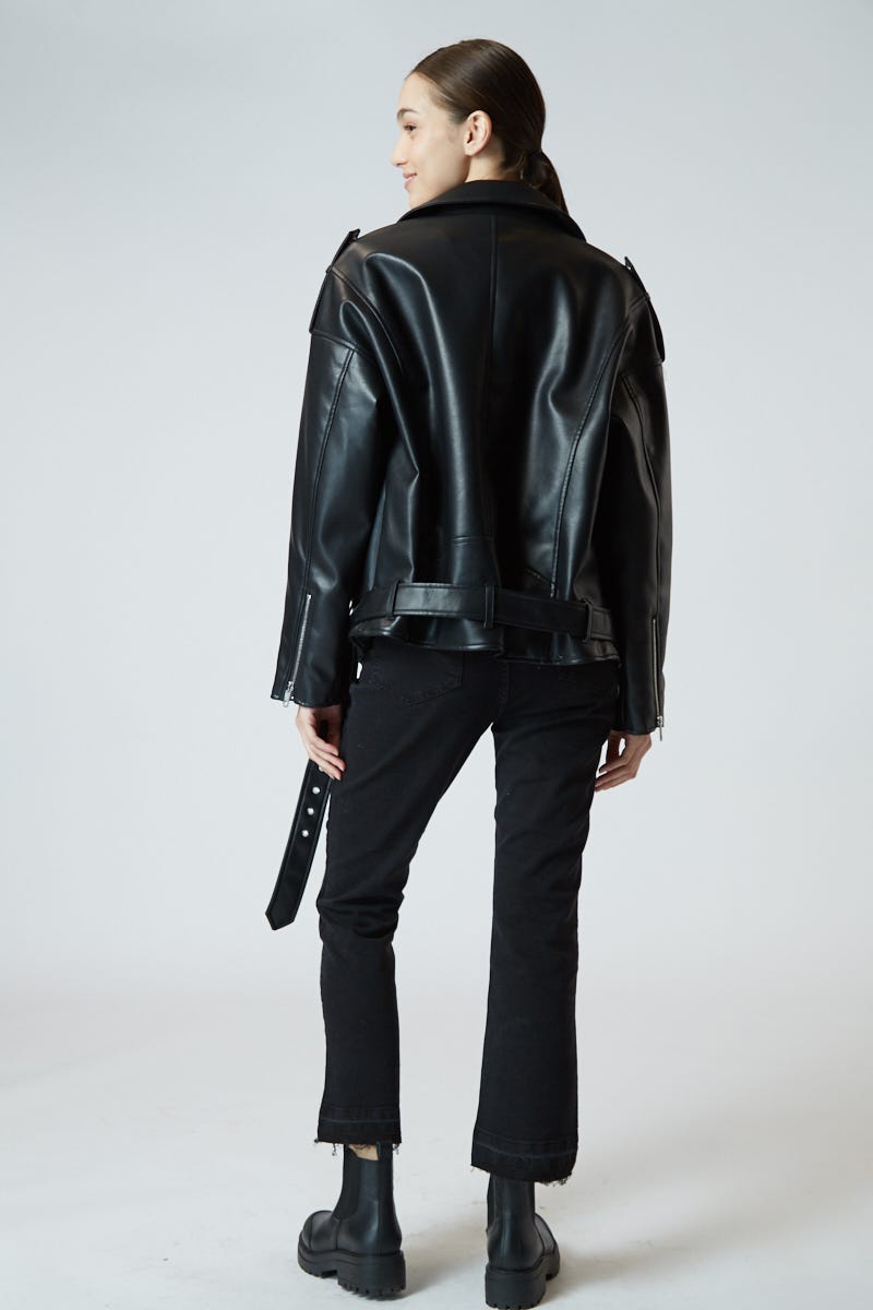 Campera Biker Ecocuero