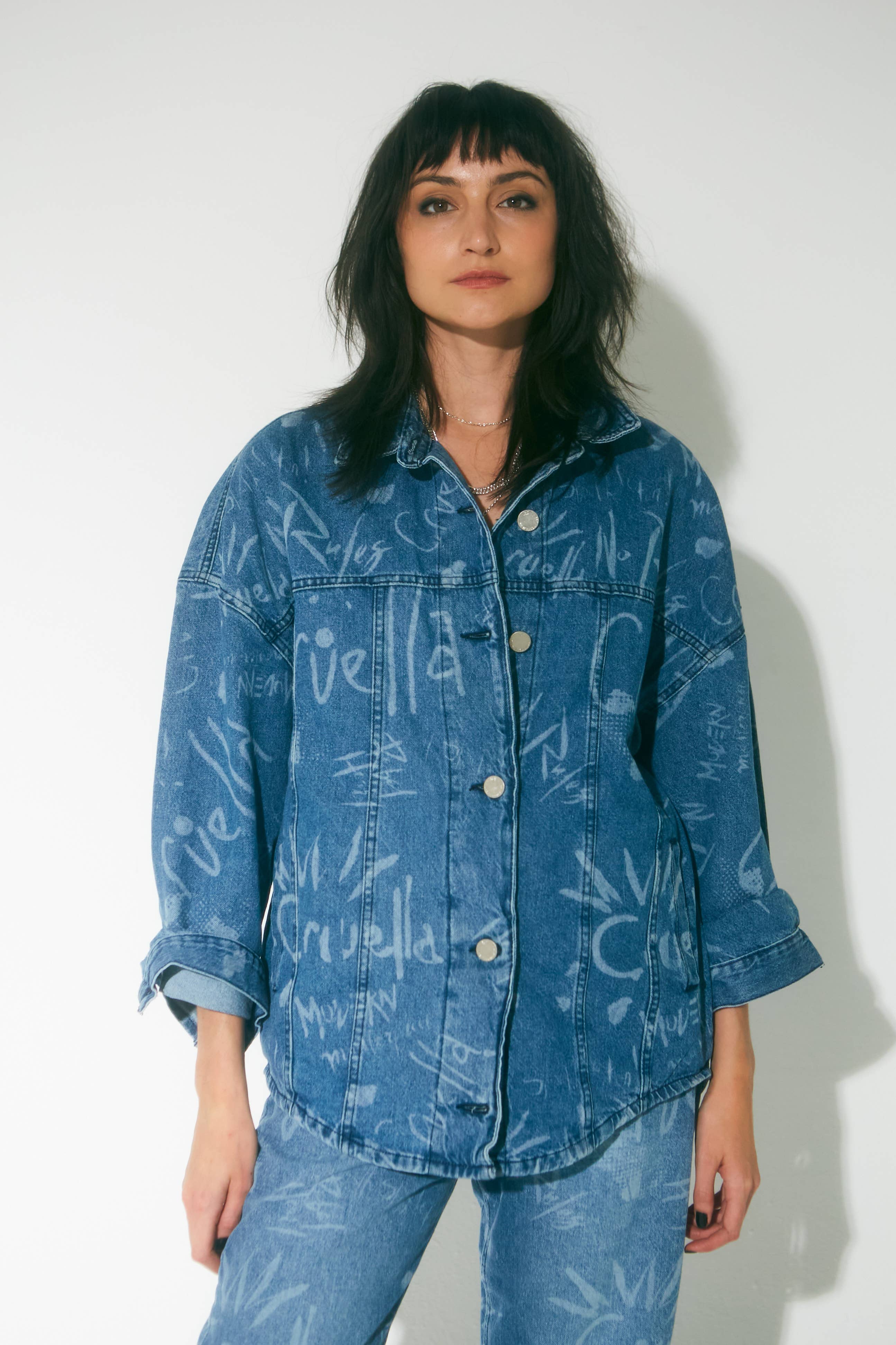 Campera Disney - Denim Vintage 