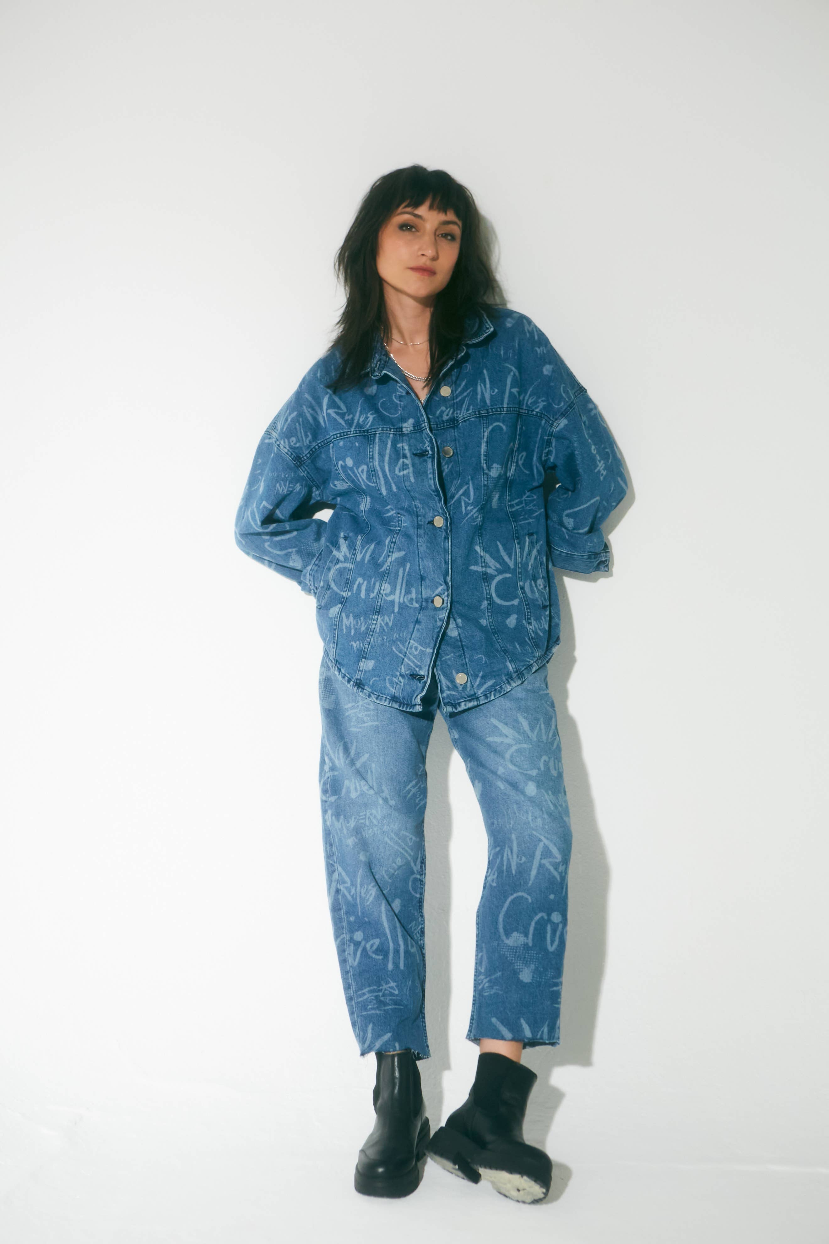 Campera Disney - Denim Vintage 