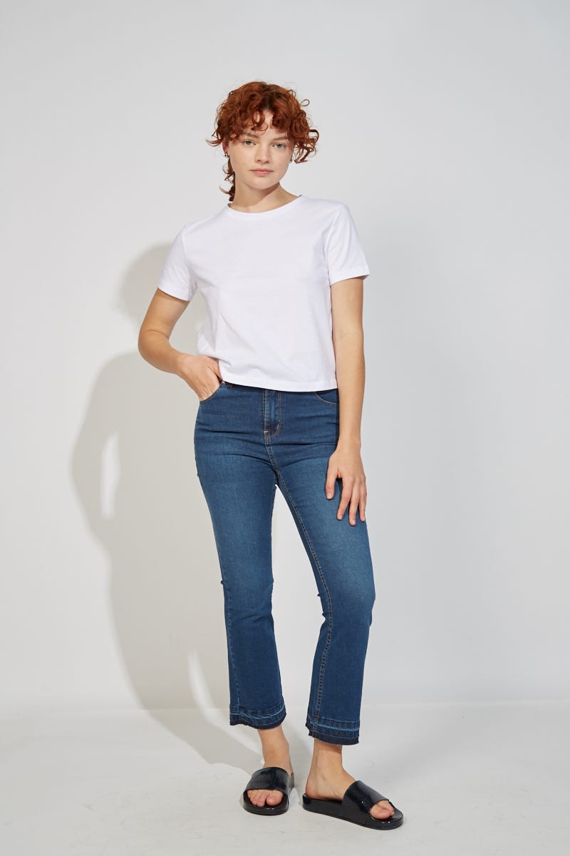 Jean Crop Boot Vintage
