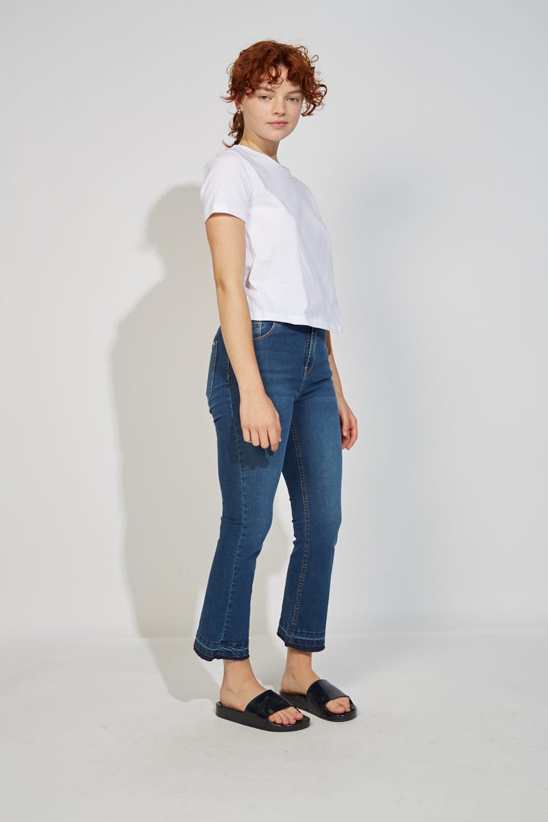Jean Crop Boot Vintage