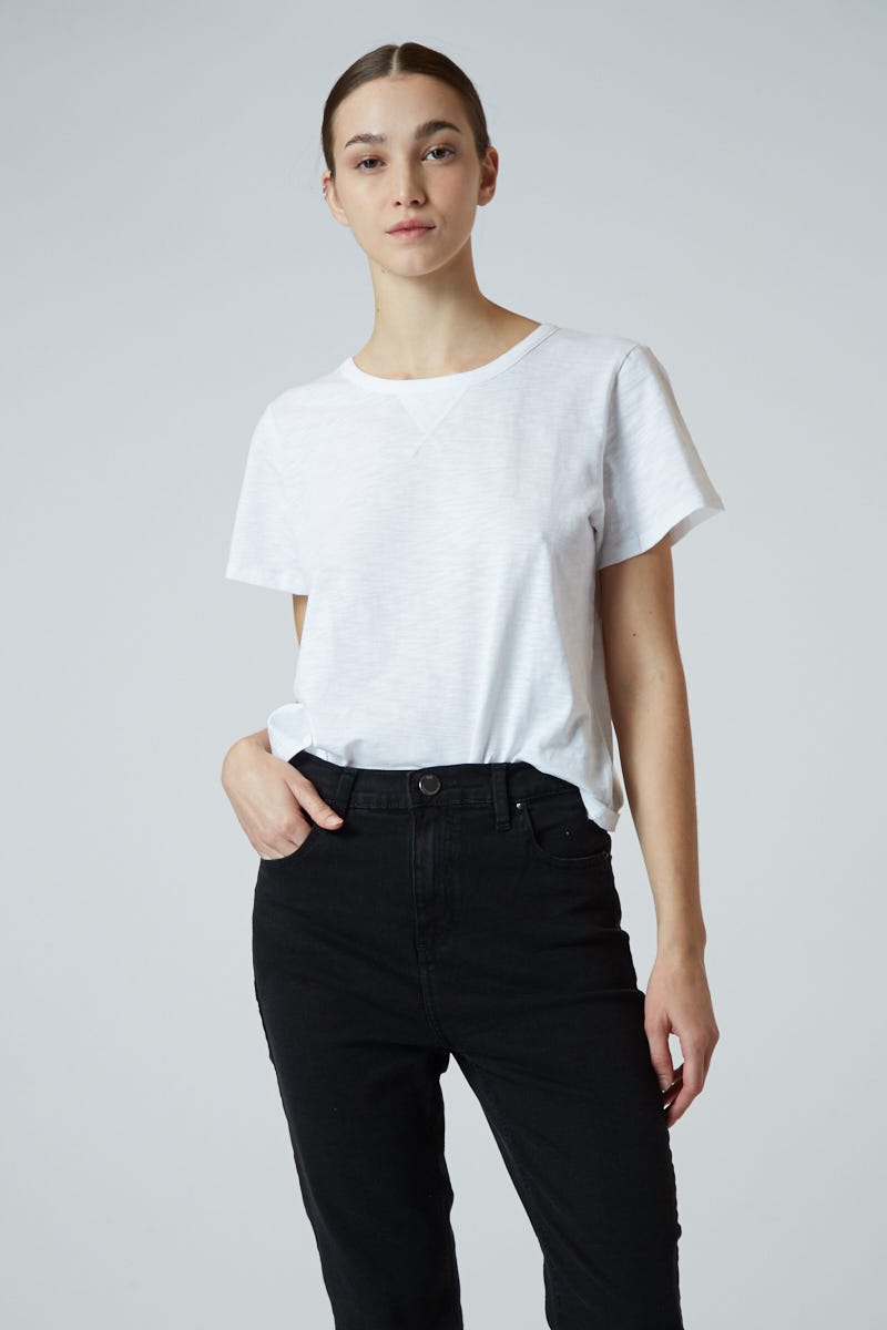 Jean Crop Boot Negro