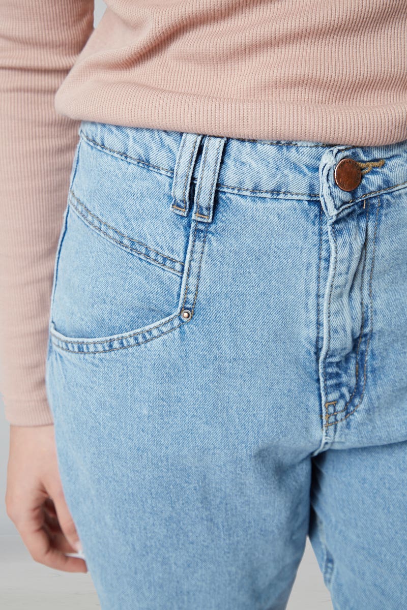 Jean Slouchy Stone Wash