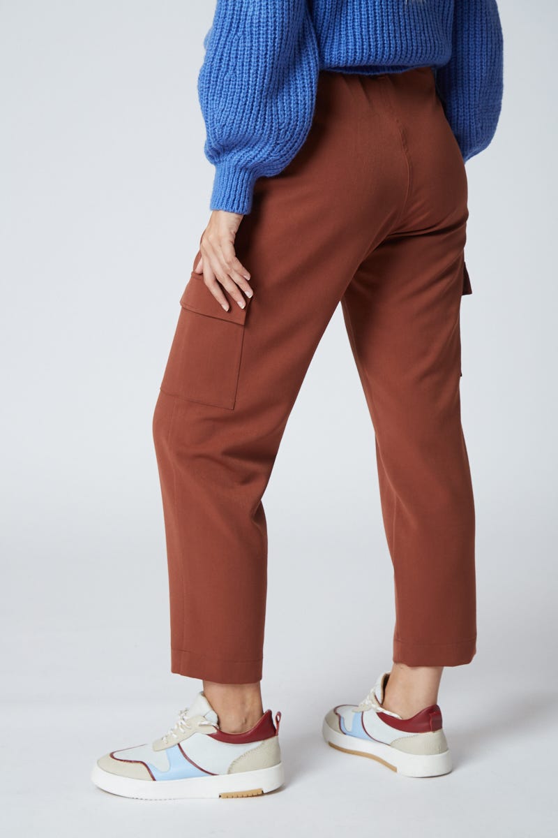 Pantalón Sastre Bolsillos Cargo