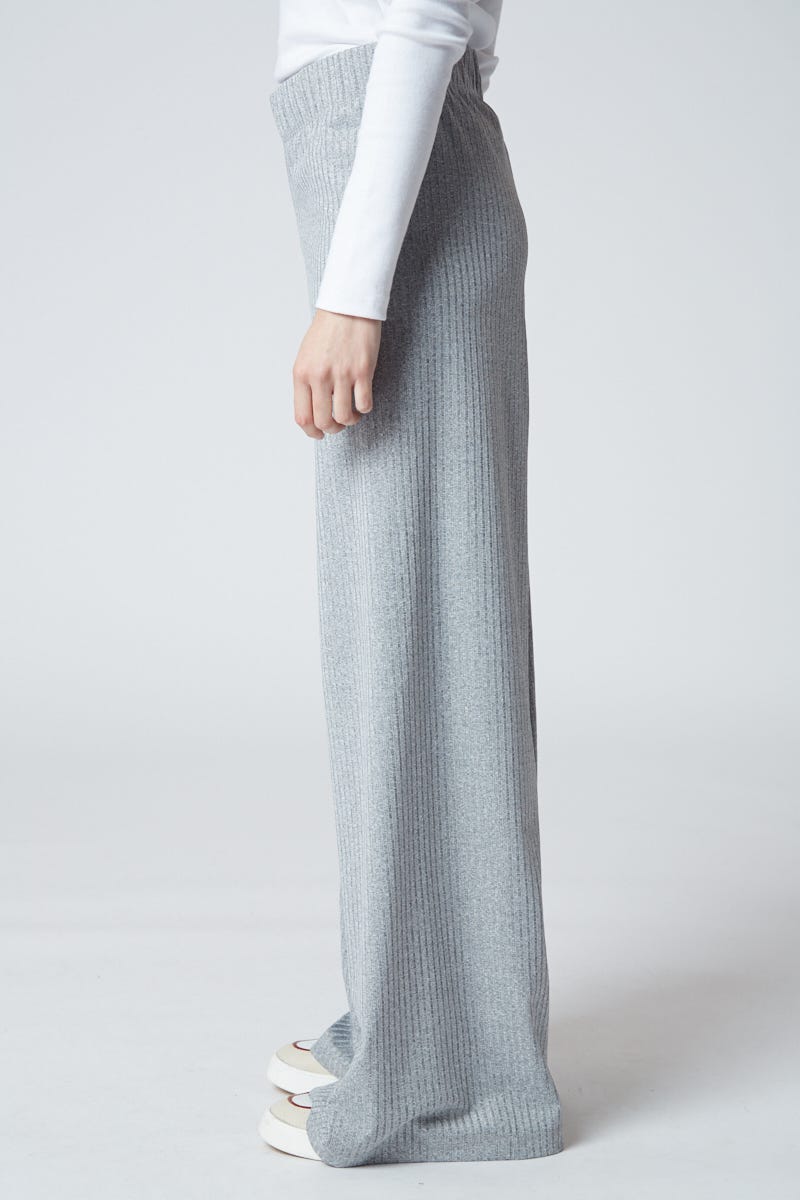 Pantalón Gris Morley Cintura Elastizada