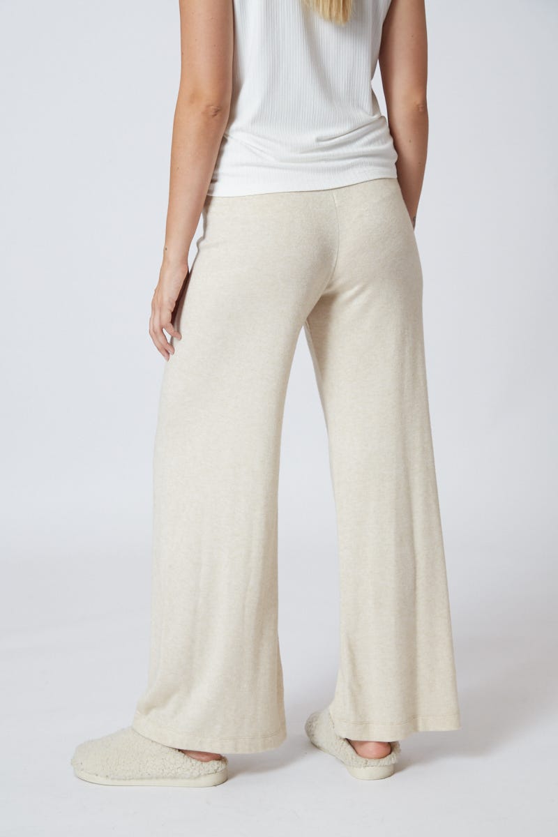 Pantalón Lanilla Soft Nacar línea Calma