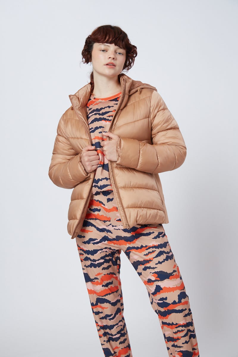 Pantalón Combinado Camel 