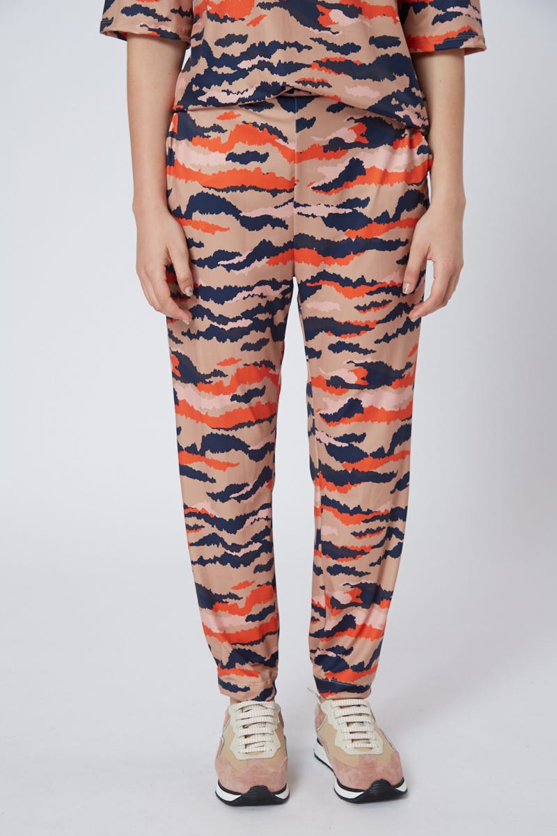 Pantalón Combinado Camel 