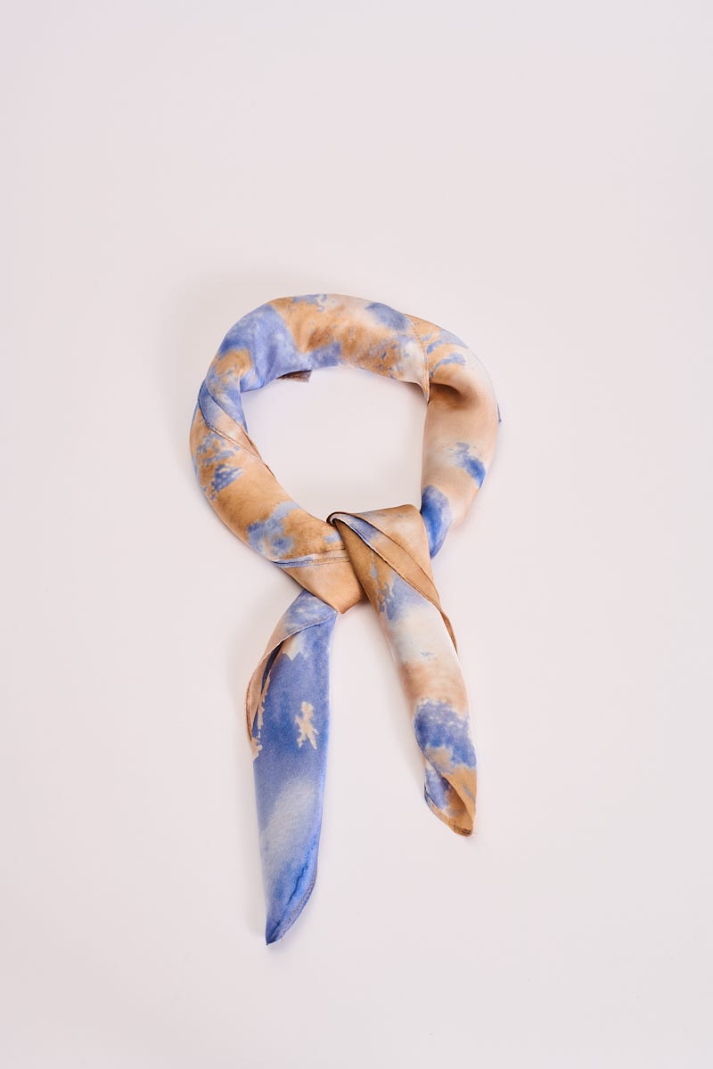 Pañuelo Tie Dye Tricolor