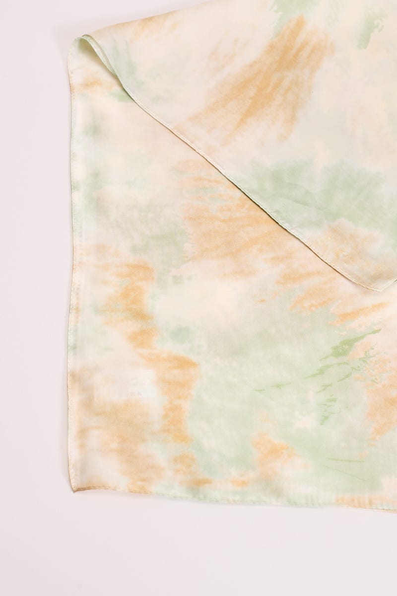 Pañuelo Tie Dye Bicolor