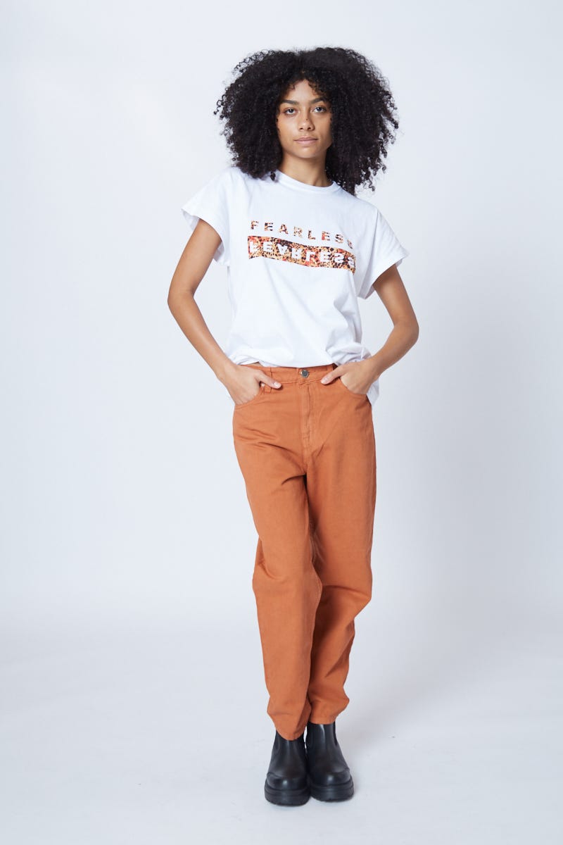Remera Estampa Fearless