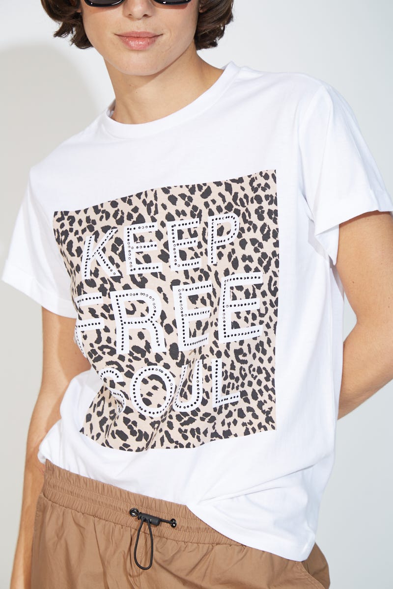 Remera Keep Free Soul