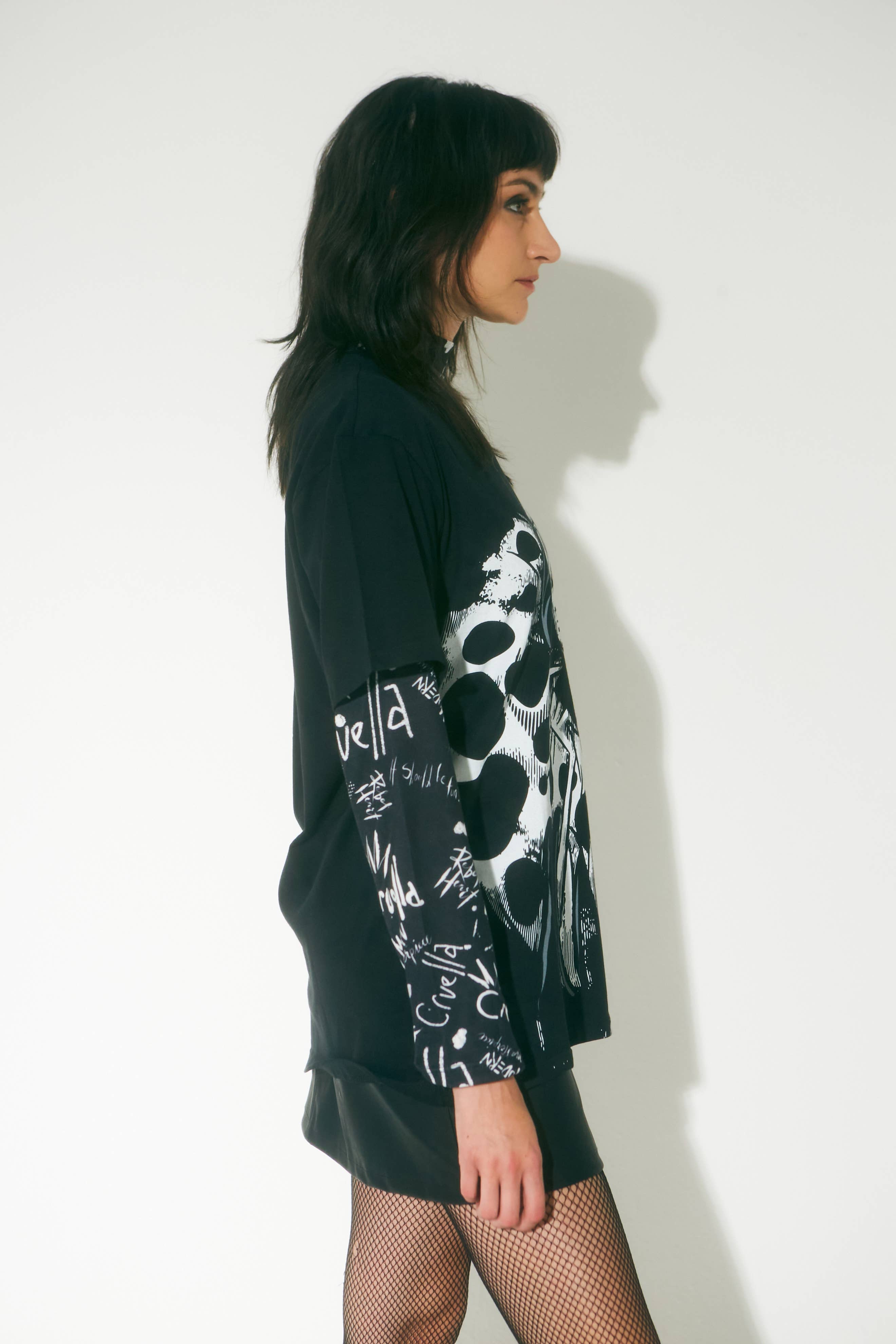 Remera Disney - Estampa  Cruella