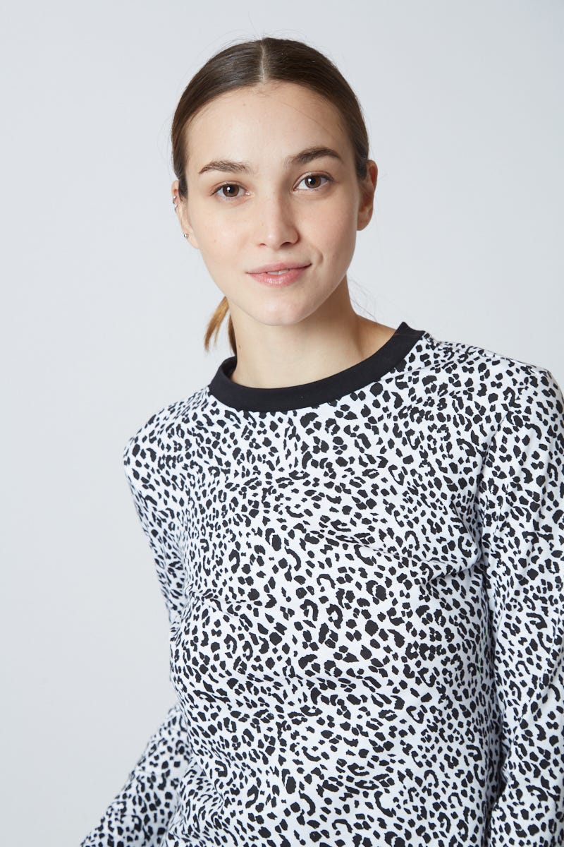 Remera Algodón Pack X2- 1 Rayado, 1 Animal Print