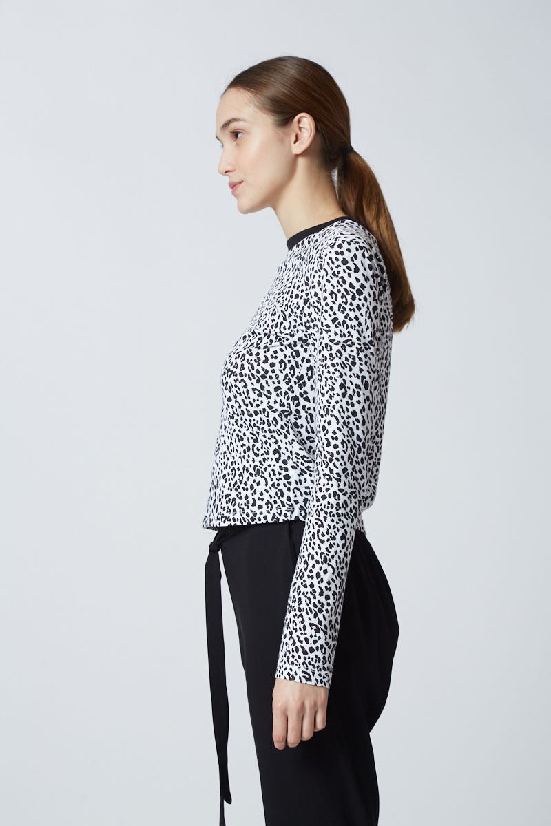 Remera Algodón Pack X2- 1 Rayado, 1 Animal Print