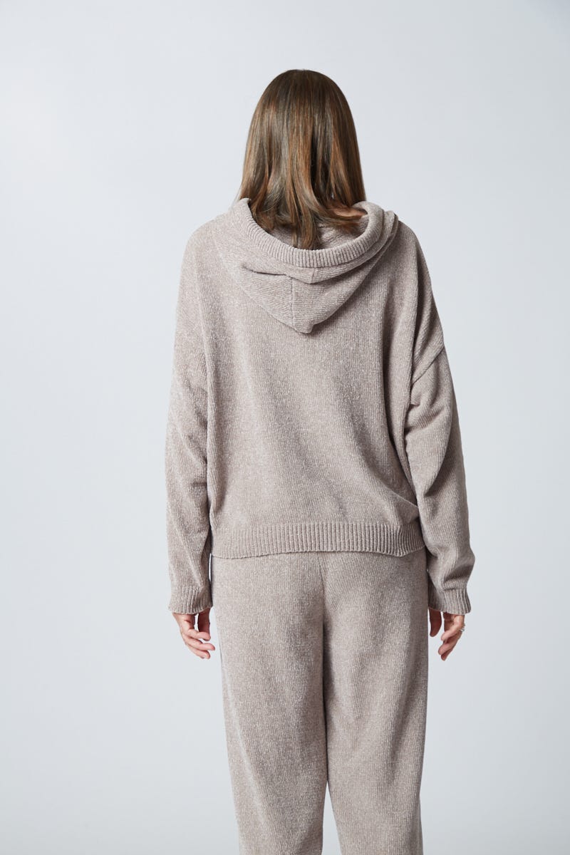 Sweater Gris Visón Línea Calma 