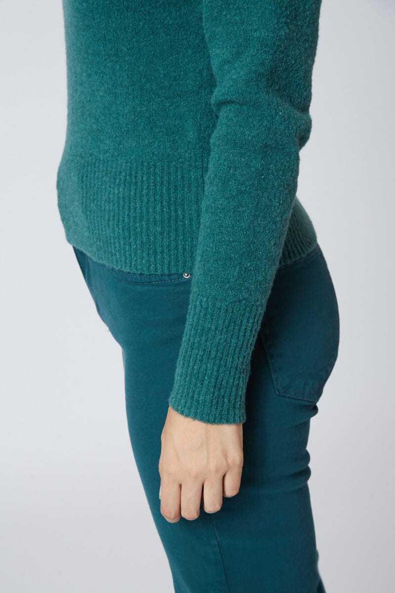 Sweater Punto Jersey Verde