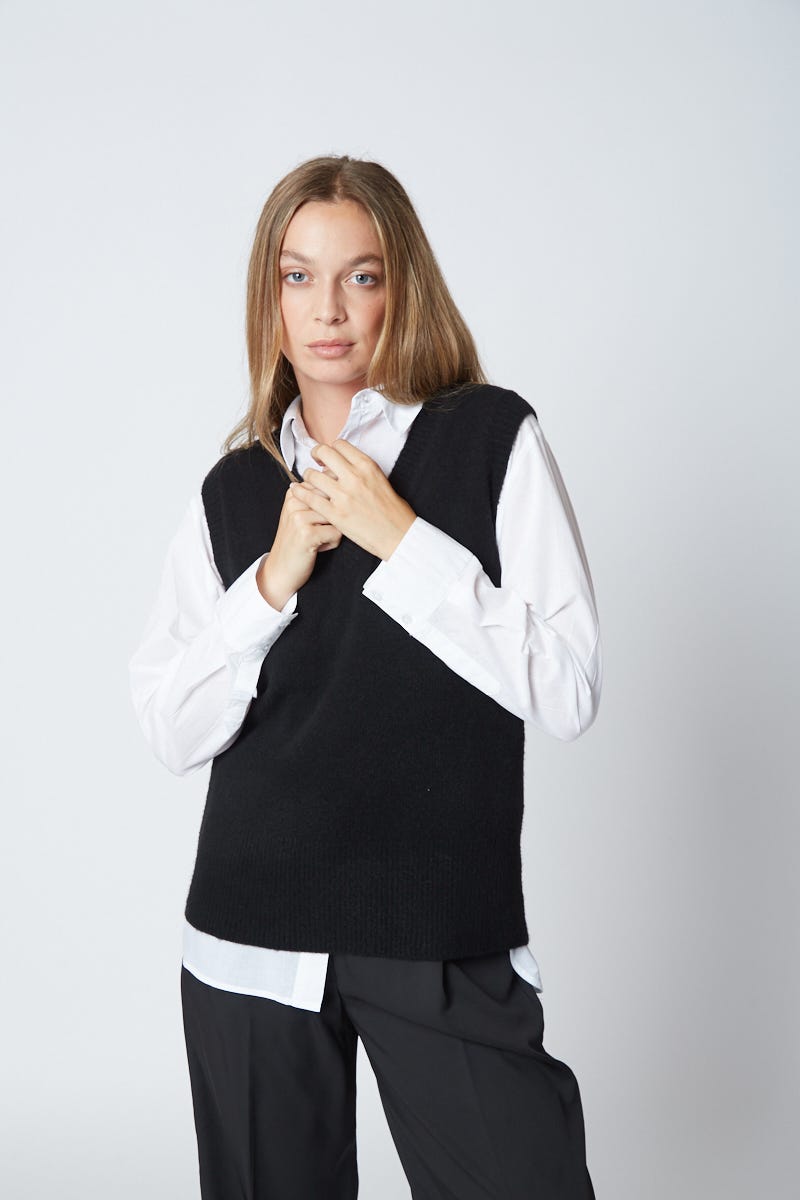Camisa Básica Manga Larga Blanca