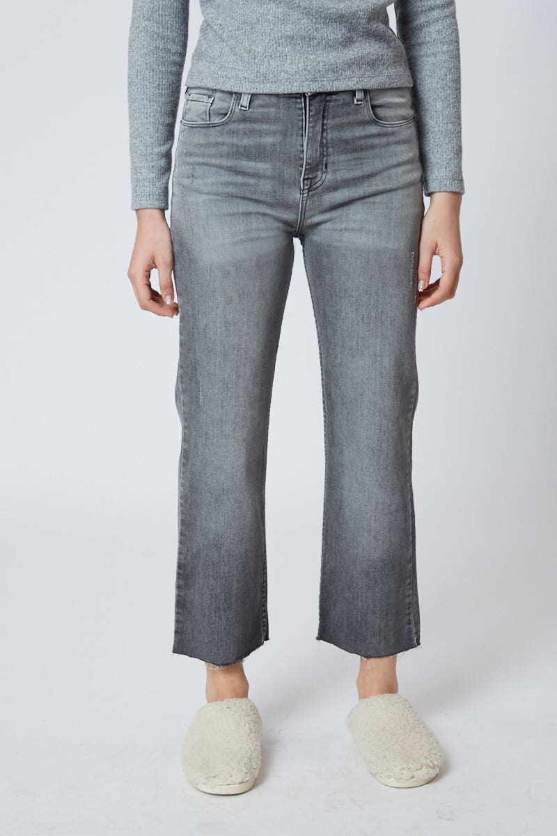 Jean Vintage Straight Gris