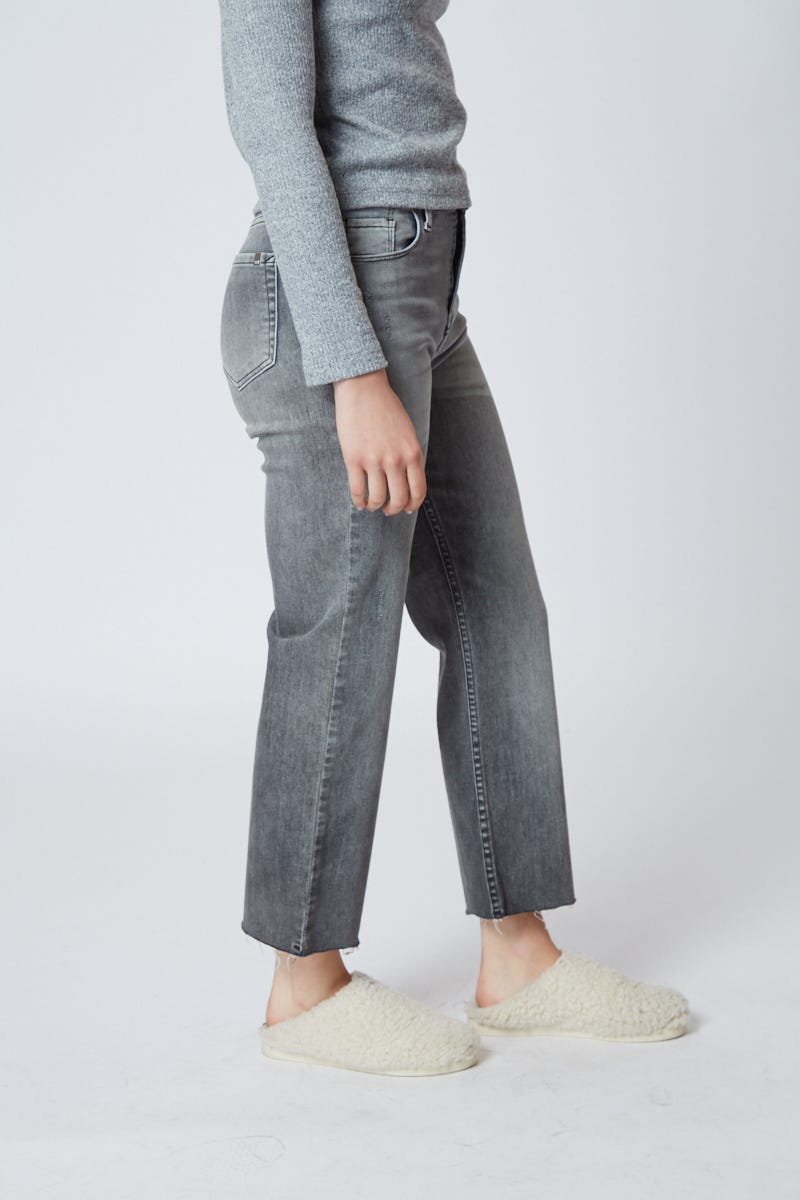 Jean Vintage Straight Gris