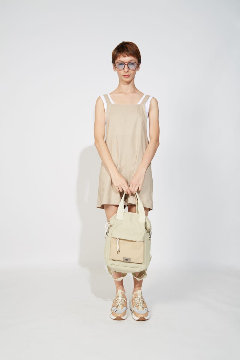 Monoprenda de Lino Beige
