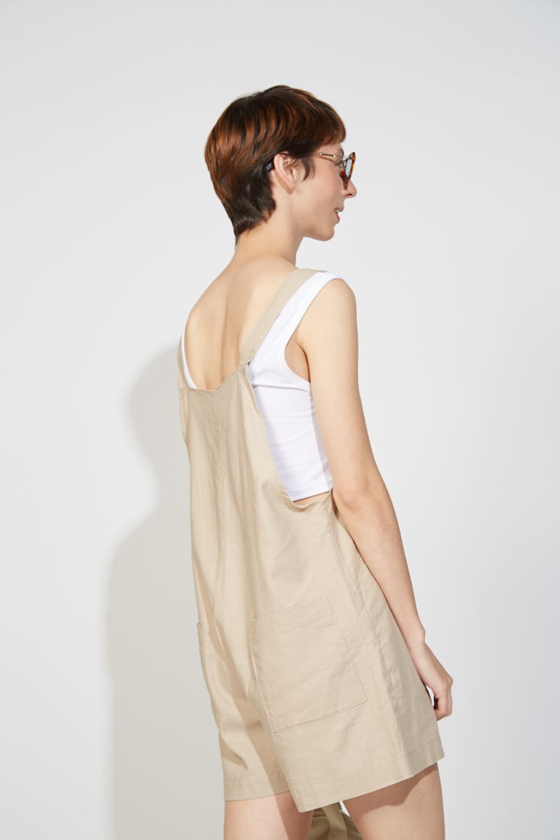 Monoprenda de Lino Beige