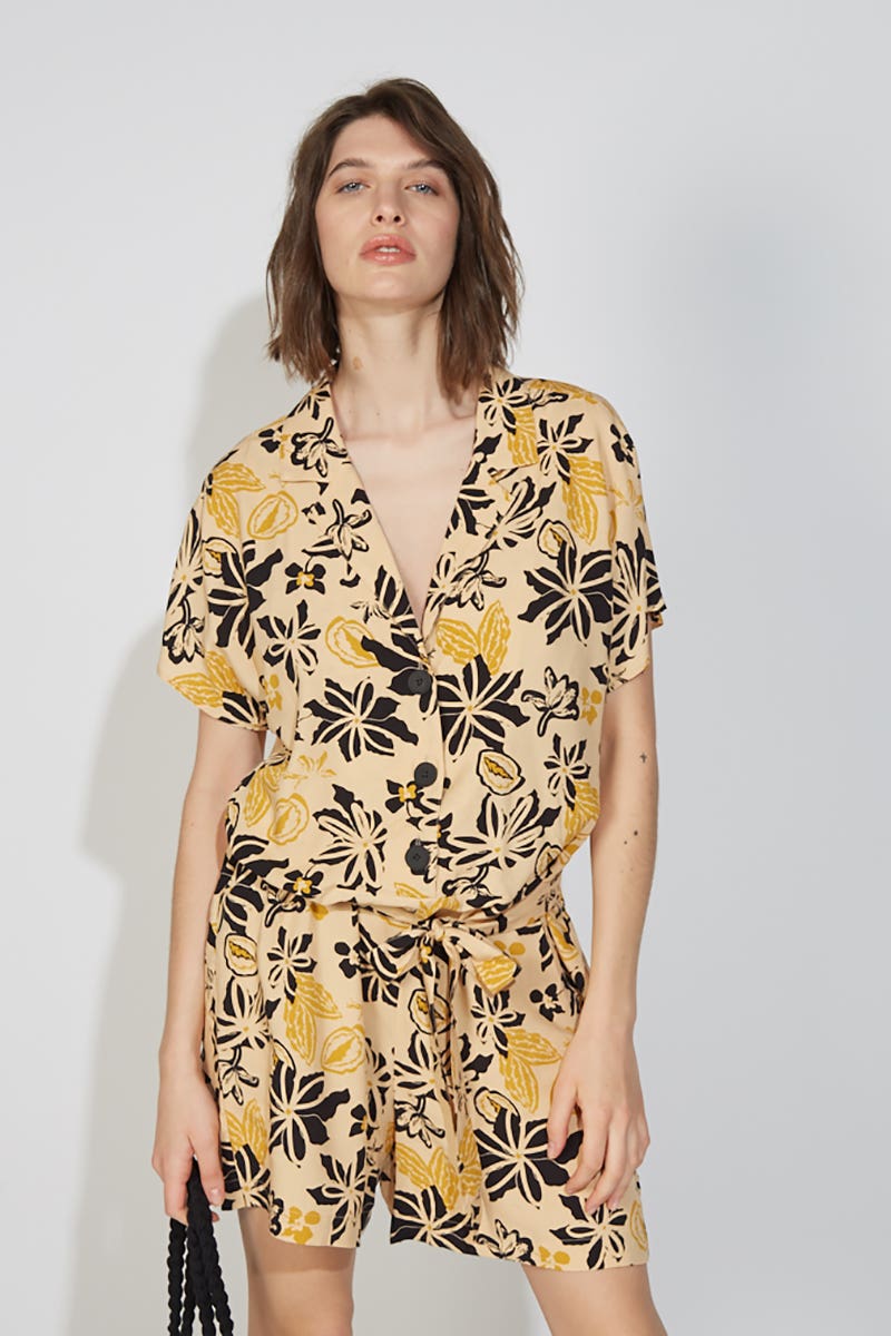 Monoprenda Voile Estampada