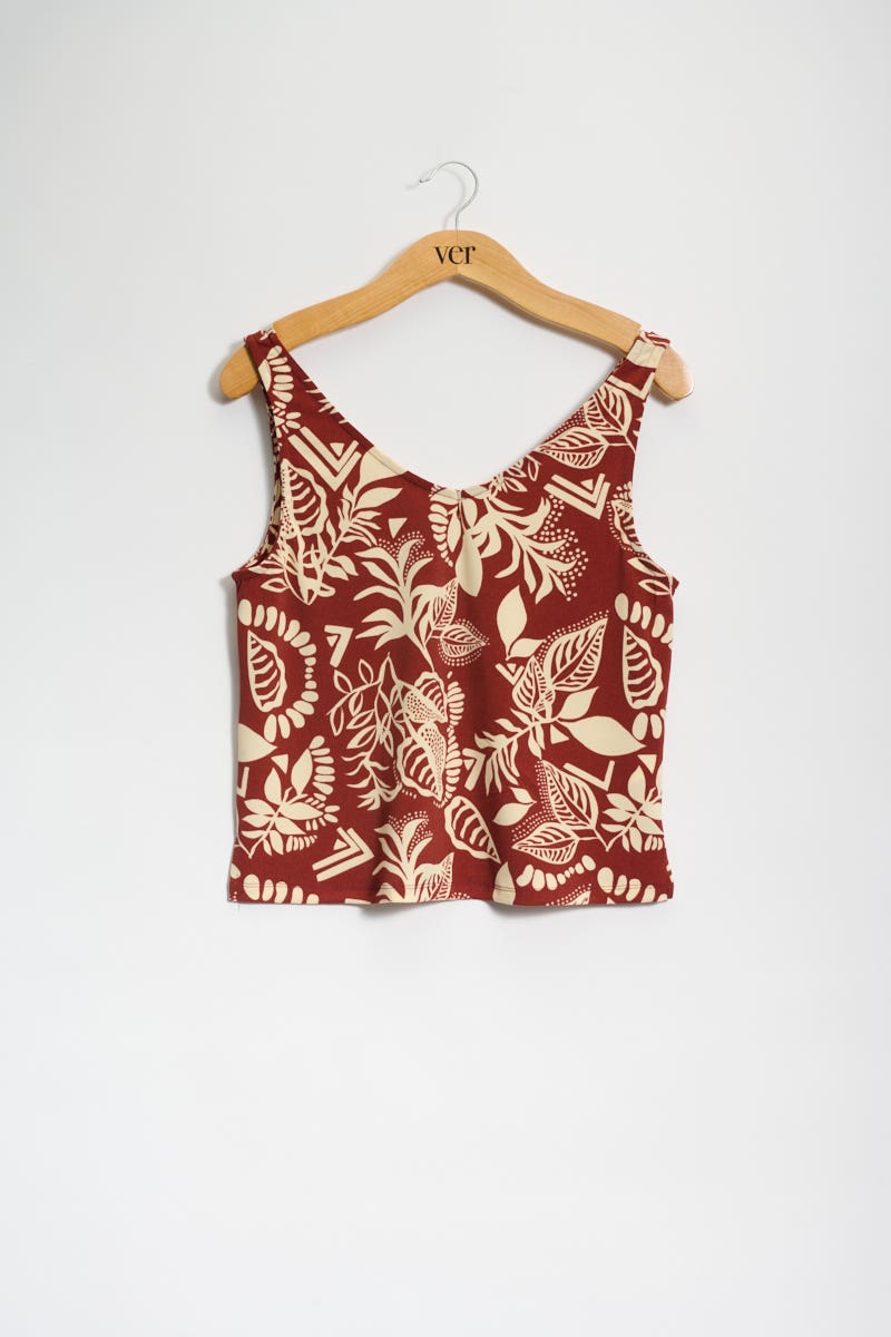 Musculosa Estampa Africana
