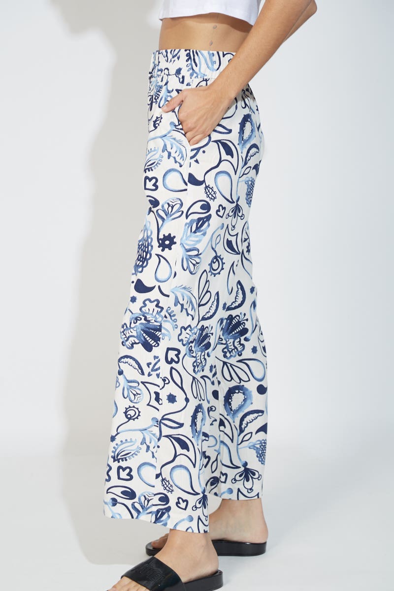 Pantalón Estampado  Búlgaros Acuarelados