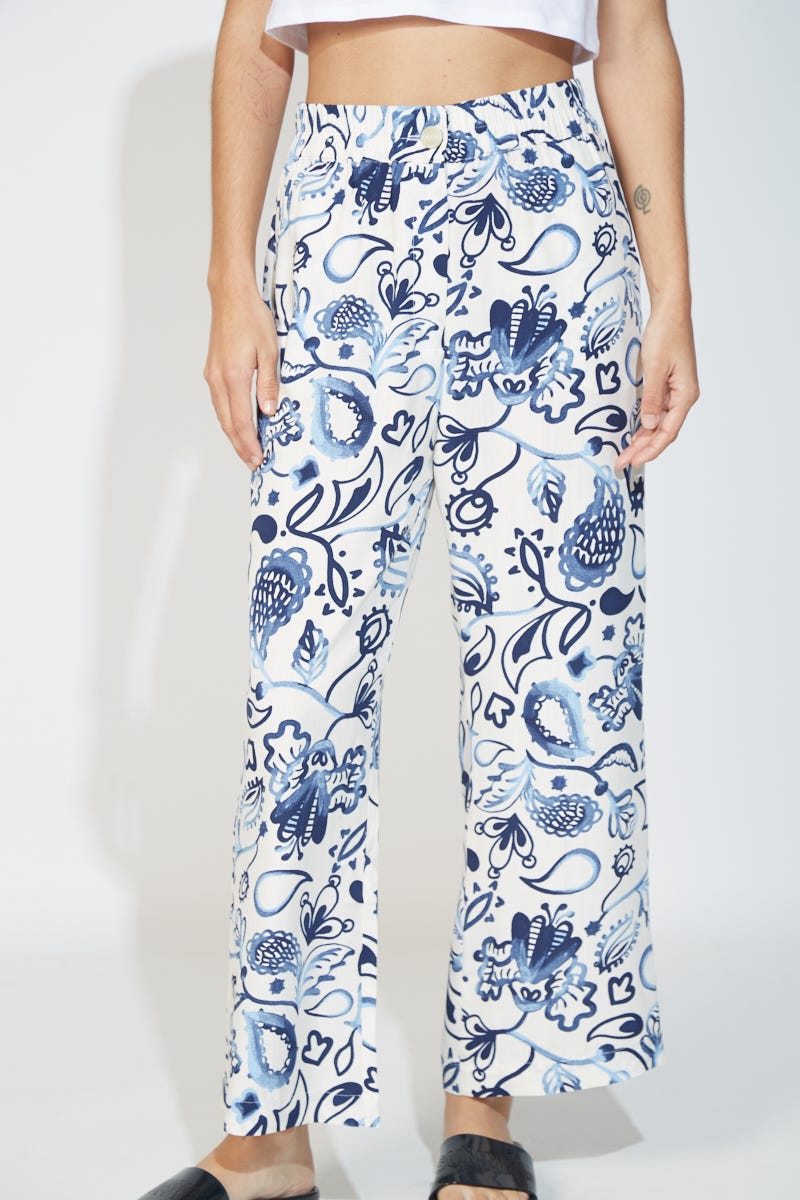 Pantalón Estampado  Búlgaros Acuarelados