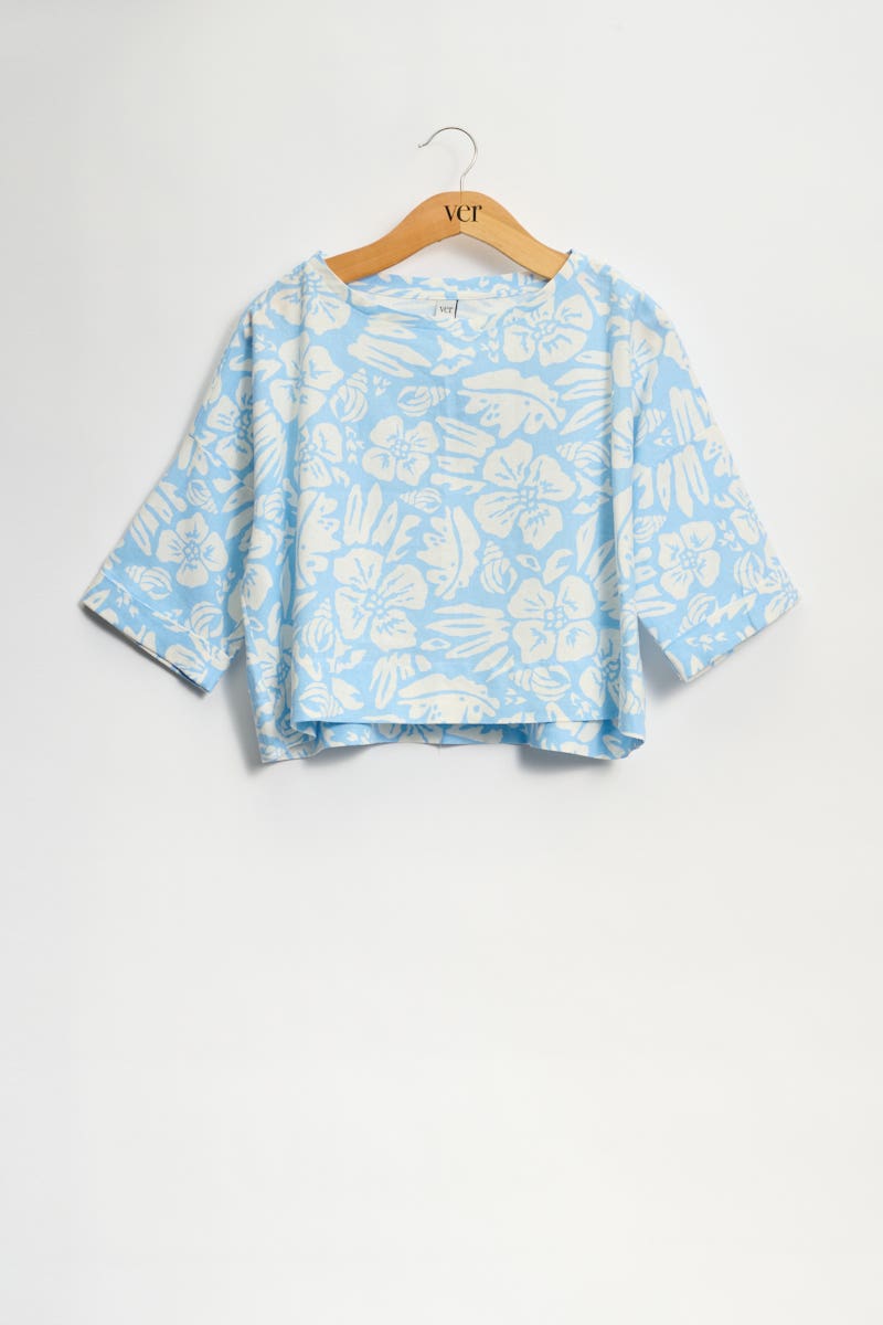 Remera Lino Estampada 