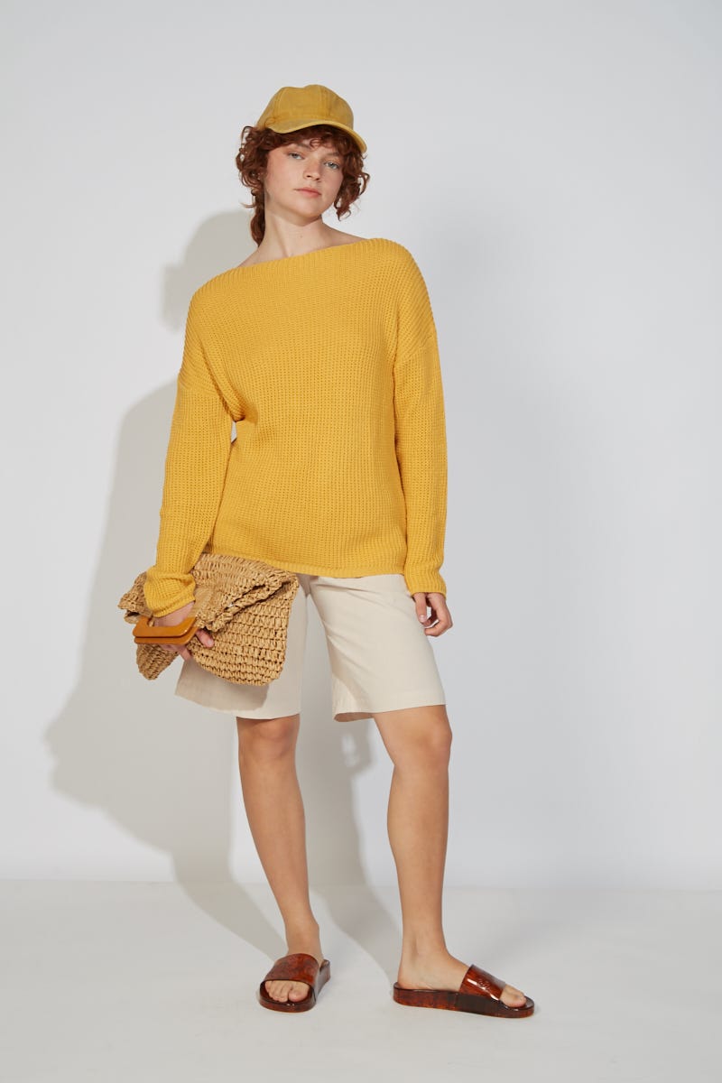 Sweater Oversized Amarillo