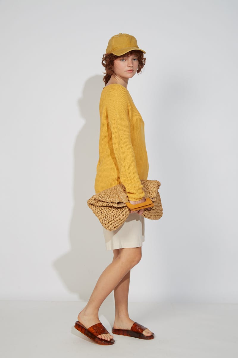 Sweater Oversized Amarillo