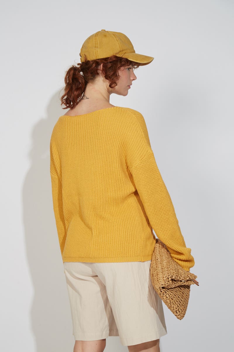 Sweater Oversized Amarillo