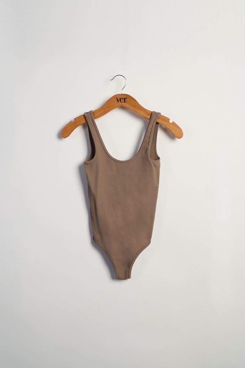 Body Seamless Beige Línea Calma