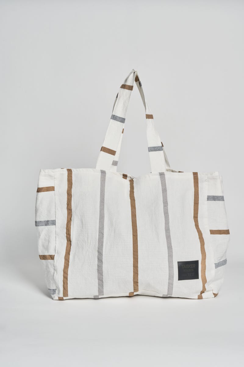 Bolso Rayado Crudo de Tasker para Ver®