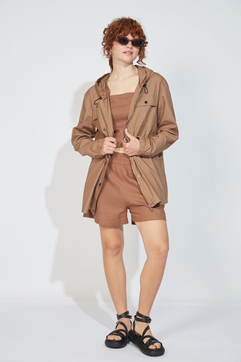 Campera Papertouch Camel