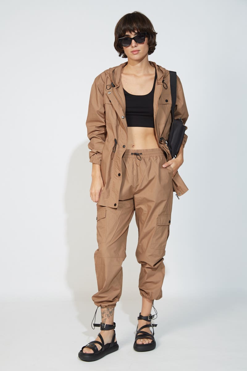Campera Papertouch Camel