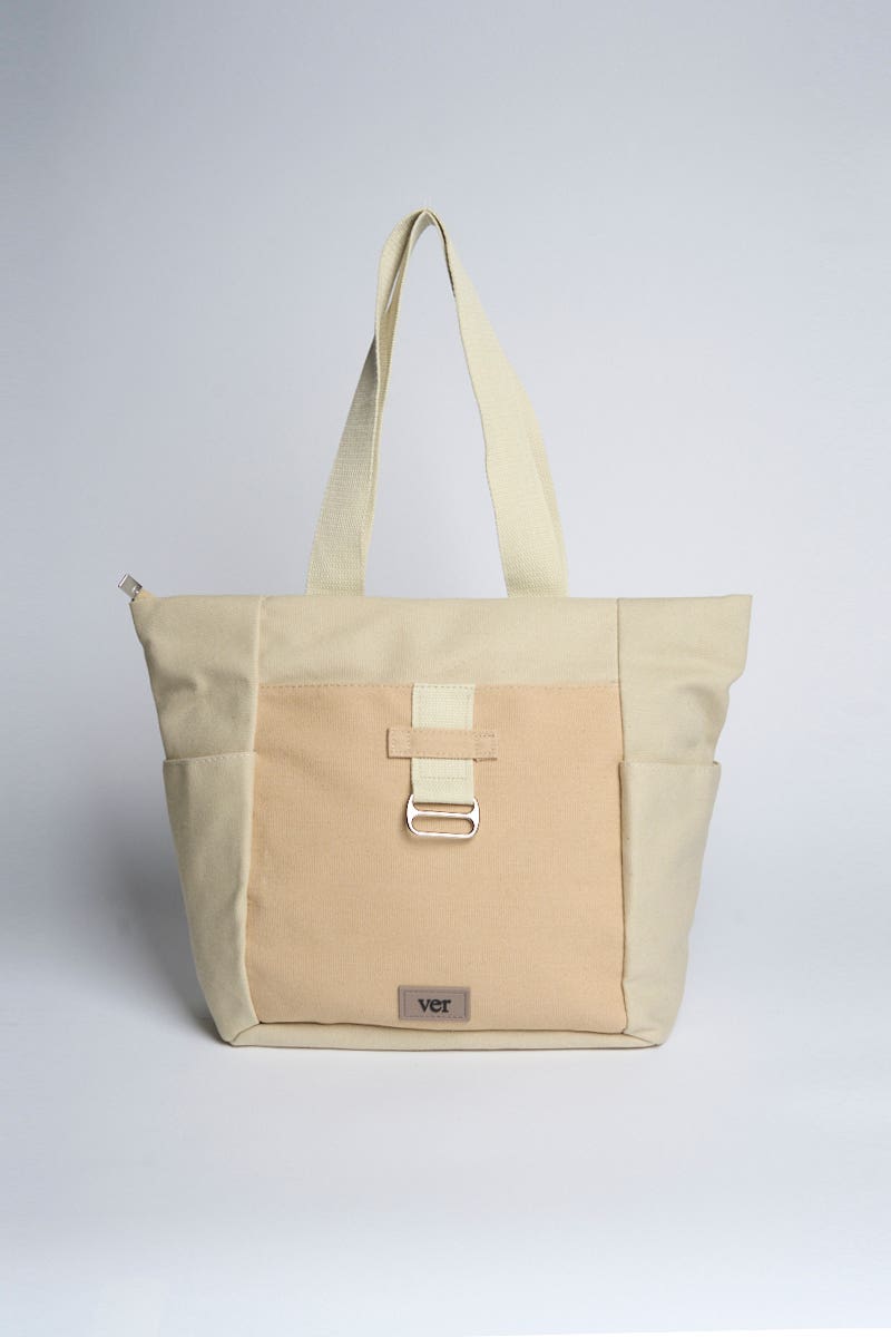 Cartera Lona Bolsillo al Frente