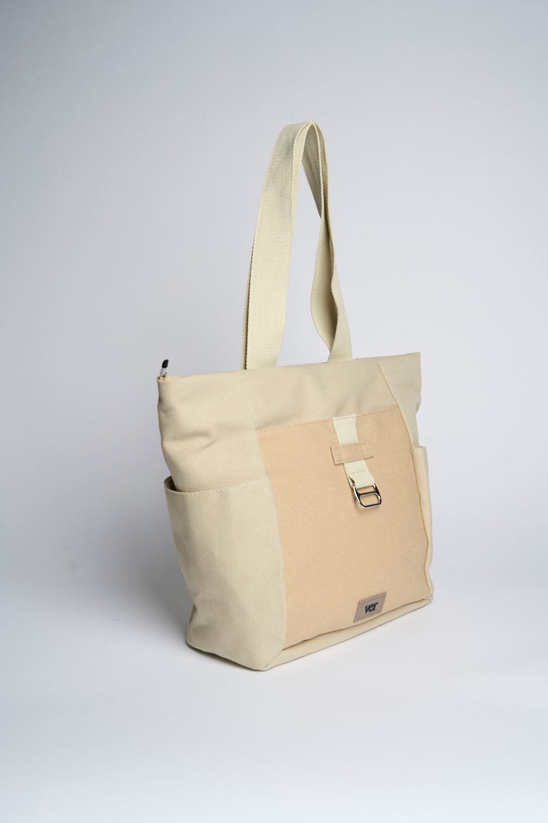 Cartera Lona Bolsillo al Frente