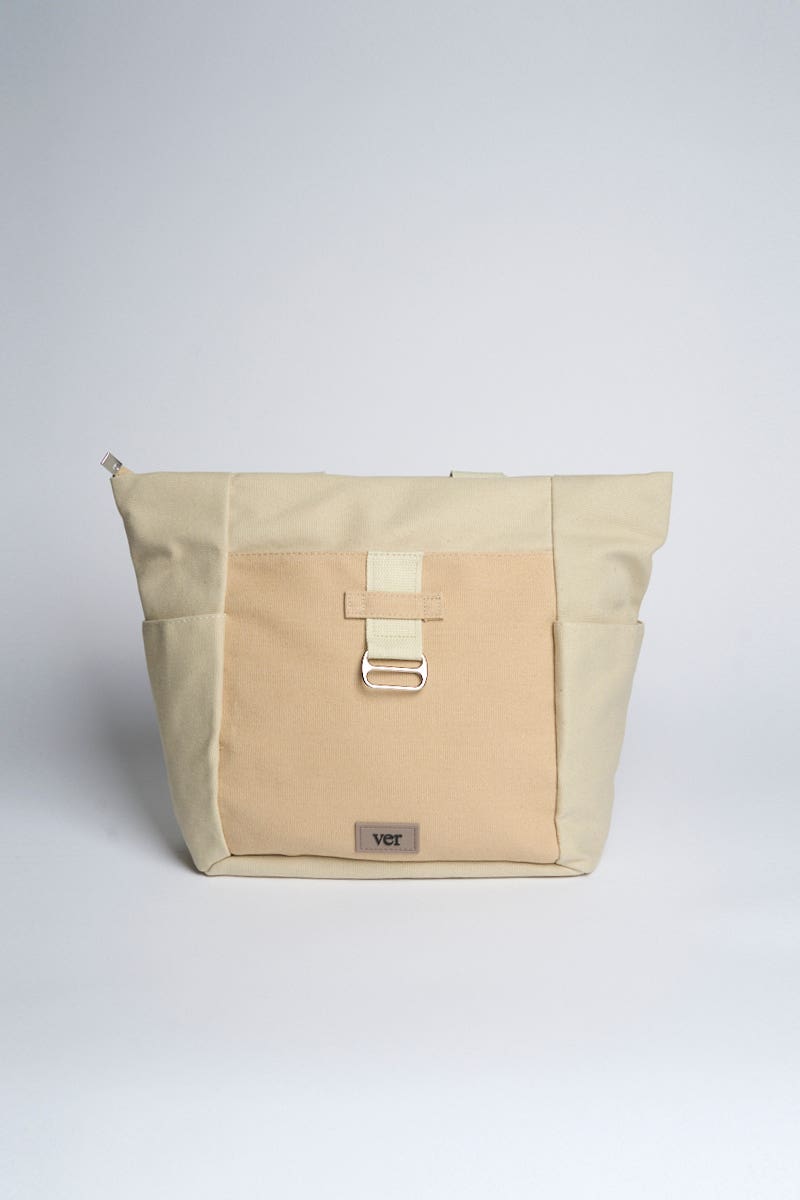 Cartera Lona Bolsillo al Frente